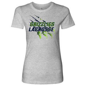 Premium Women's Copper Hills Grizzlies Lacrosse Personalized T-Shirt