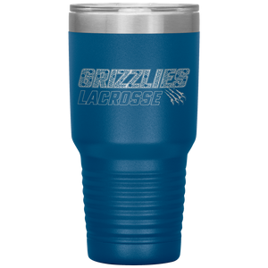 Copper Hills Grizzlies Lacrosse 30 Ounce Custom Tumbler