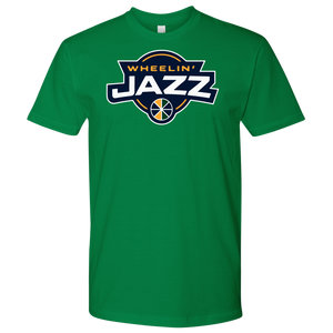 Premium Men's Wheeln' Jazz Personalized T-Shirt
