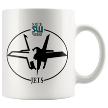 Load image into Gallery viewer, Official South Weber Jets Mug (White)