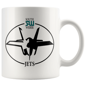 Official South Weber Jets Mug (White)