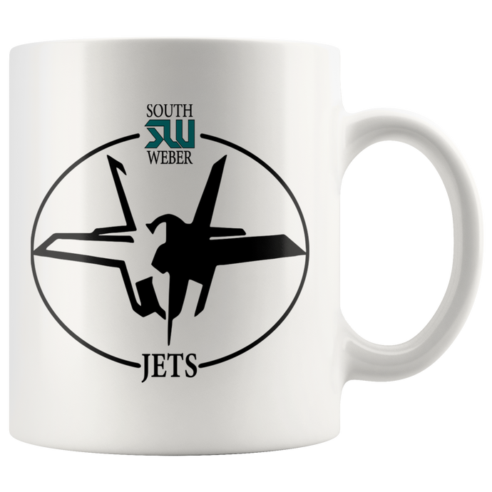 Official South Weber Jets Mug (White)