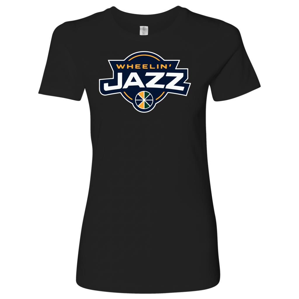 Premium Women's Wheelin' Jazz Personalized T-Shirt