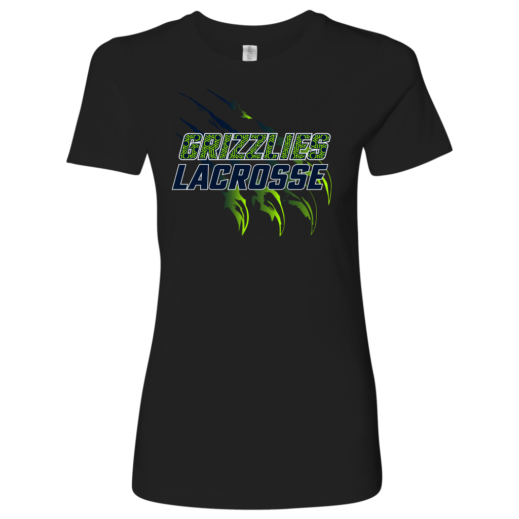 Premium Women's Copper Hills Grizzlies Lacrosse Personalized T-Shirt