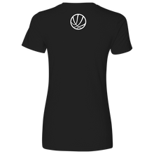 Load image into Gallery viewer, Women&#39;s Montana Rebels (Front and Back Print) Black T-Shirt