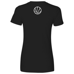 Women's Montana Rebels (Front and Back Print) Black T-Shirt
