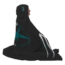 Load image into Gallery viewer, South Weber Premium Hooded Sherpa Blanket with Personalized Mittens